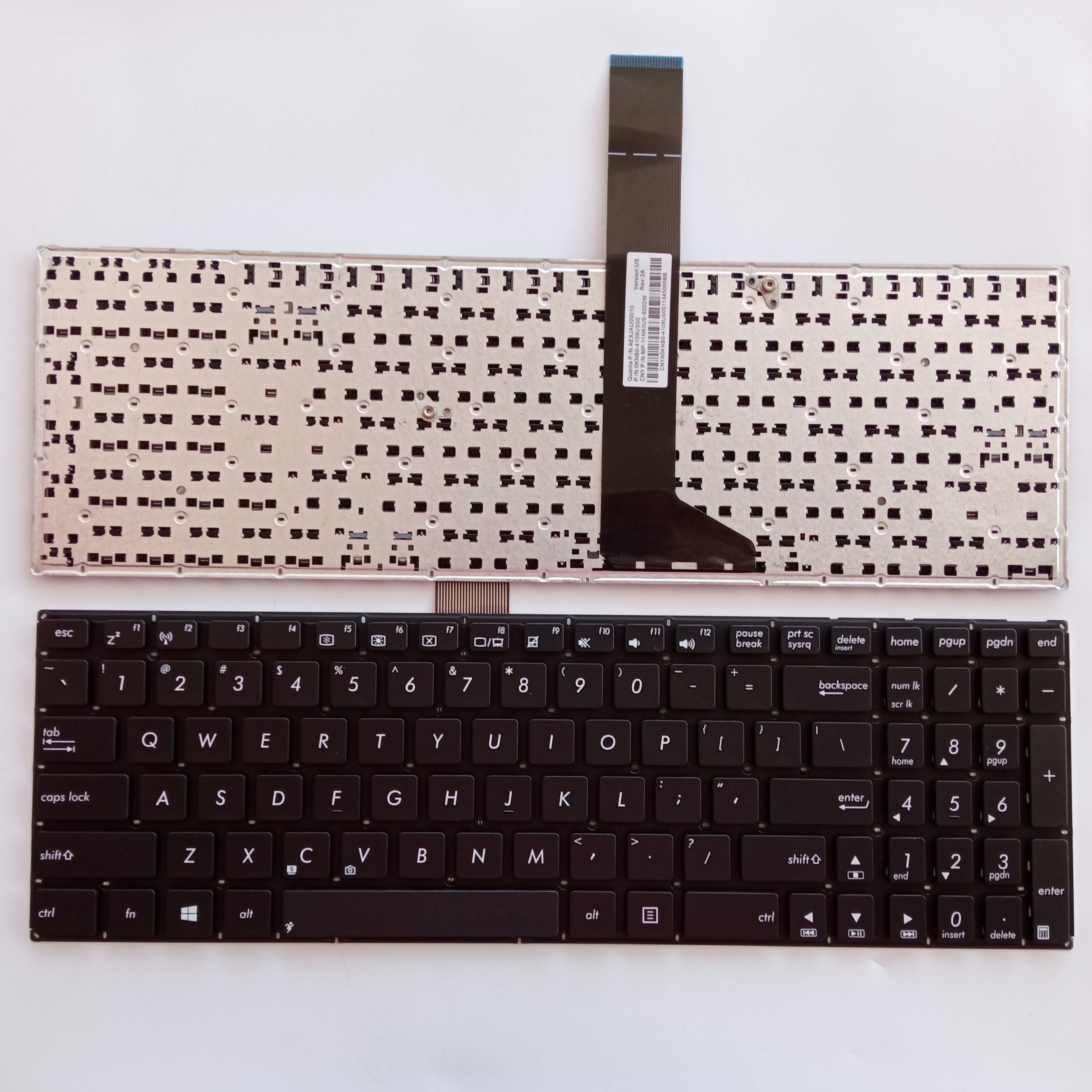 Picture of New Replacement Laptop Keyboard For ASUS X501 BLACK US Layout